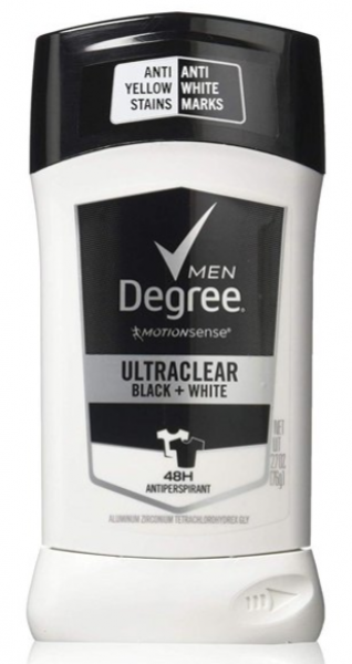 DEGREE Men 'Ultraclear' Black & White Antitraspirant 75 gr aus USA